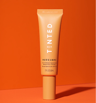 Hueguard 3-in-1 Mineral Sunscreen, Moisturizer, Primer SPF 30