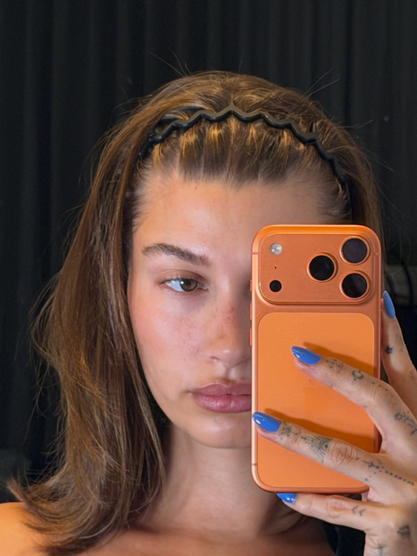 Hailey Bieber's Summer Manicure