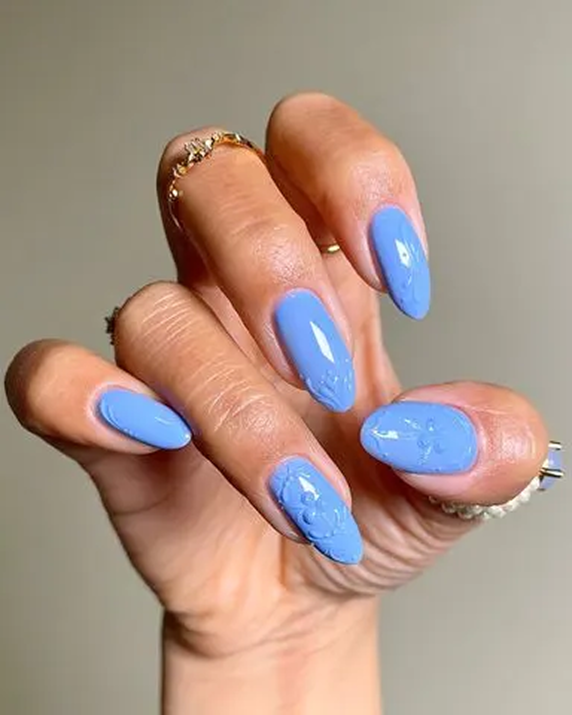 Blueberry Milk Nails moodboard 1