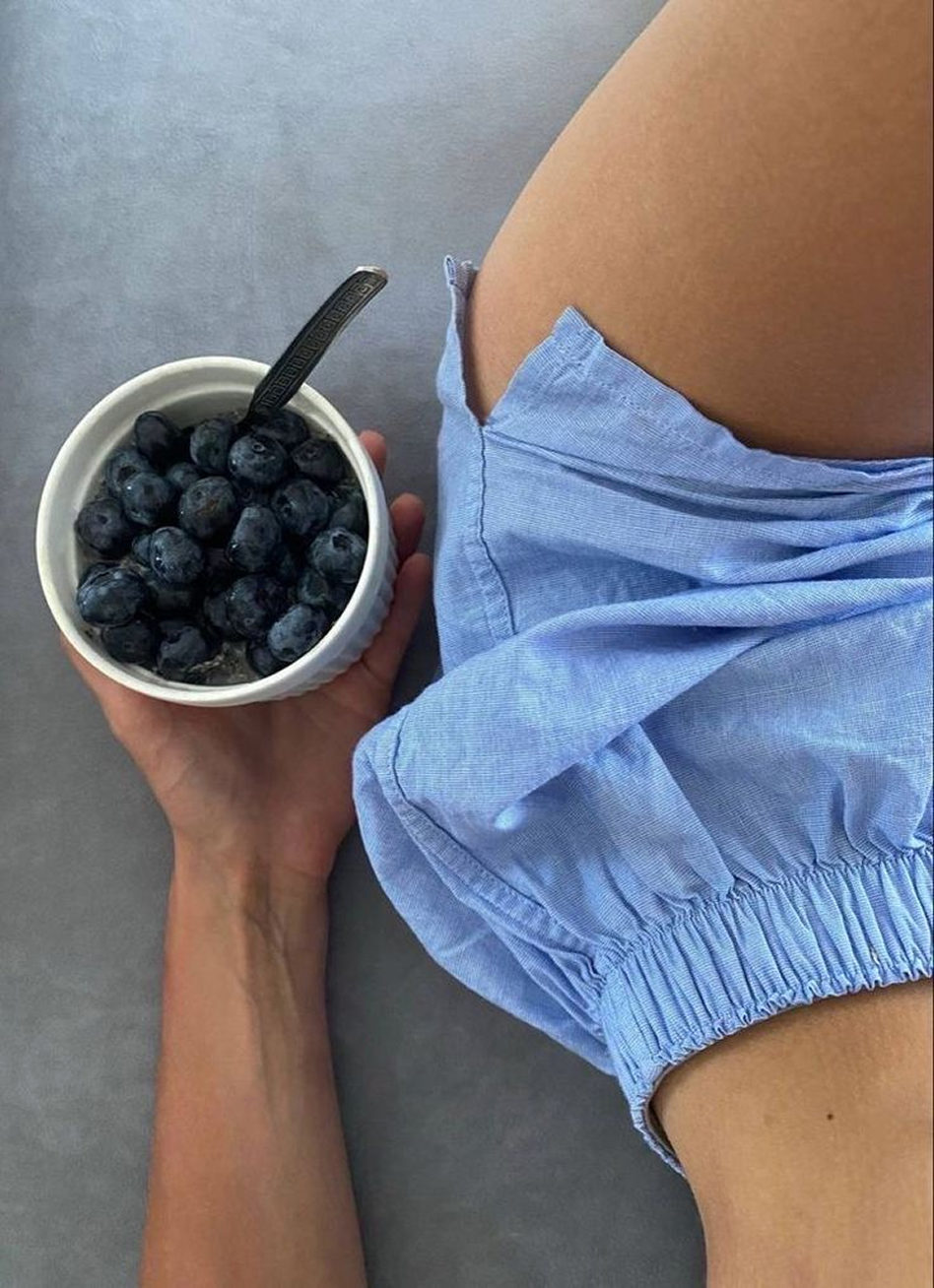 Blueberry Milk Nails moodboard 2