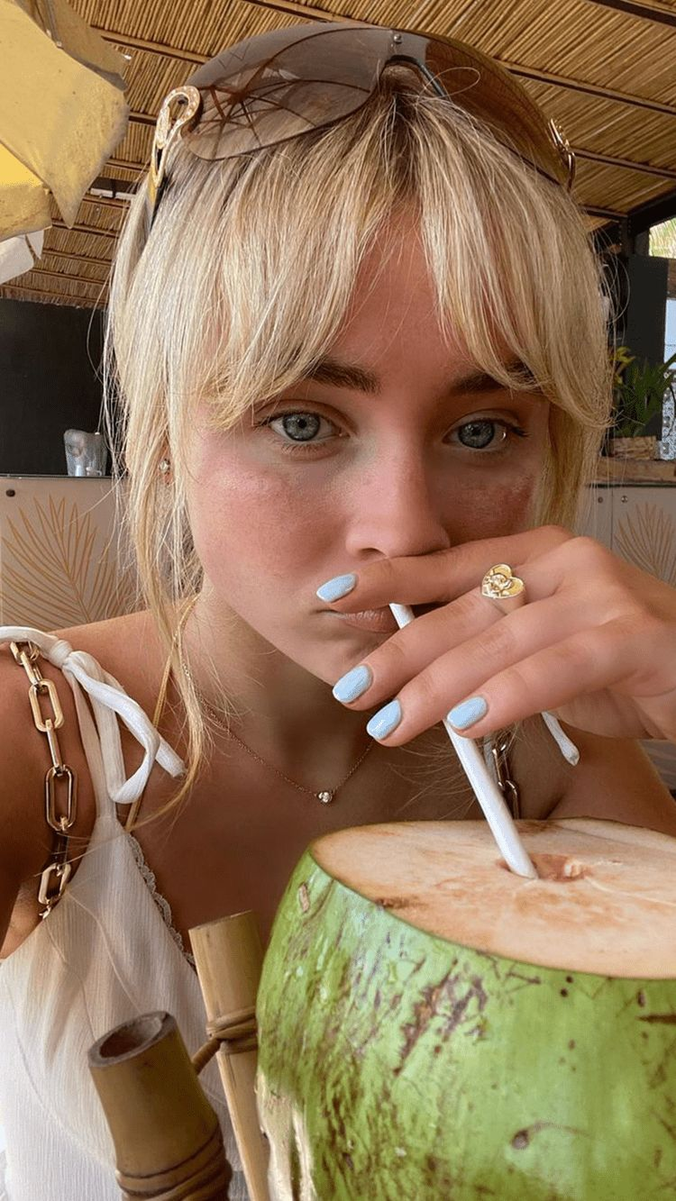 Blueberry Milk Nails moodboard 3